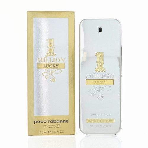 Paco Rabanne 1 Million Lucky by Paco Rabanne Box for Men 6.8 Oz Eau De Toilette Spray