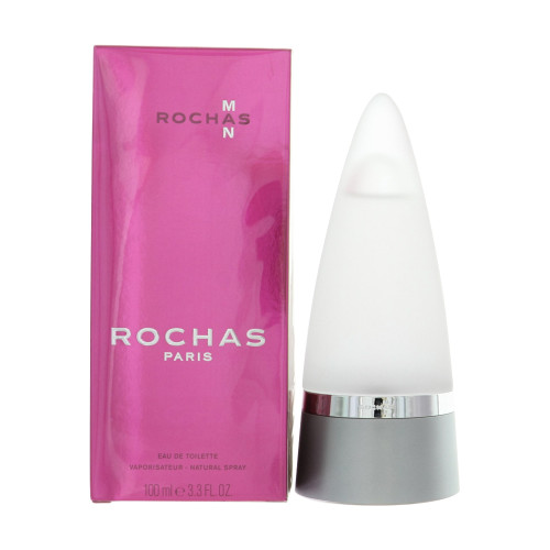 Rochas Man by Rochas Box for Men 3.3 Oz Eau De Toilette Spray