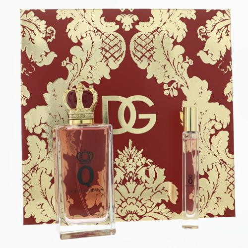 D & G Q by Dolce & Gabbana Gift Set for Women 3.3 Oz Eau De Parfum Spray