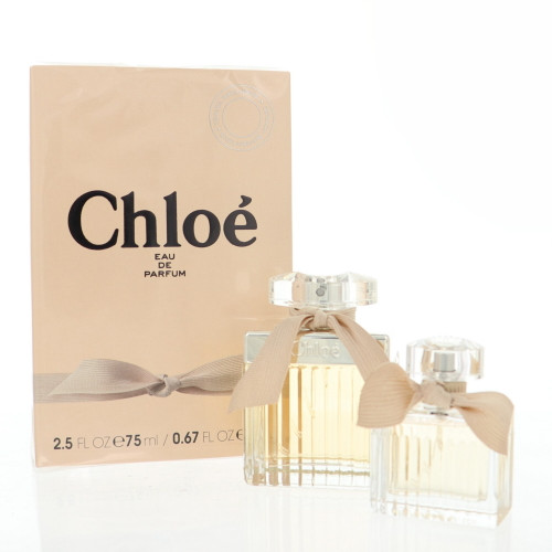 Chloe by Chloe Gift Set for Women 2 Piece Set For Women: 2.5 Oz Eau De Parfum Spray, 0.67 Oz Eau De Parfum Spray