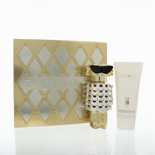 Paco Rabanne Fame by Paco Rabanne Gift Set for Women 2 Piece Gift Set For Women - 2.7 Oz Eau De Parfum Spray, 3.4 Oz Perfumed Body Lotion