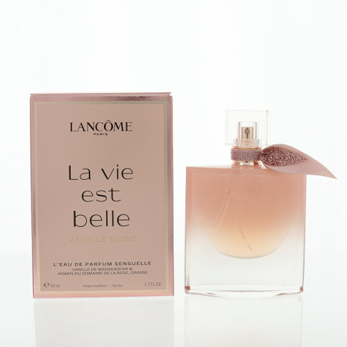 La Vie Est Belle Vanille Nude by Lancome Box for Women 1.7 Oz Eau De Parfum Spray