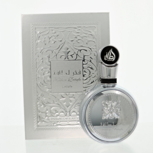 Fakhar Platin by Lattafa Box for Men 3.4 Oz Eau De Parfum Spray