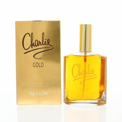 Charlie Gold by Revlon Box for Women 3.3 Oz Eau De Toilette Spray