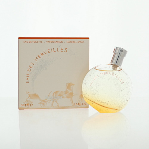 Eau Des Merveilles by Hermes Box for Women 1.6 Oz Eau De Toilette Spray