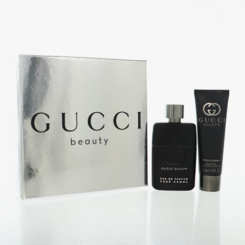 Gucci Guilty by Gucci Gift Set for Men 2 Piece Gift Set For Men - 1.6 Oz Parfum, 1.7 Oz  Shower Gel