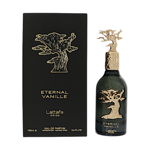 Eternal Vanille by Lattafa Box for Men 3.4 Oz Eau De Parfum Spray