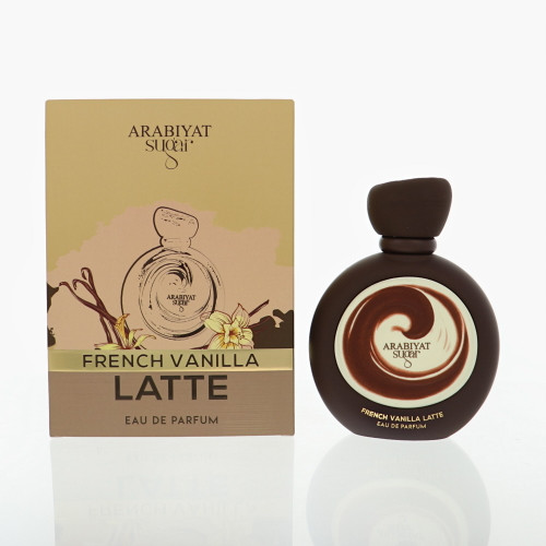 French Vanilla Latte by Arabiyat Sugar Box for Men 3.4 Oz Eau De Parfum Spray