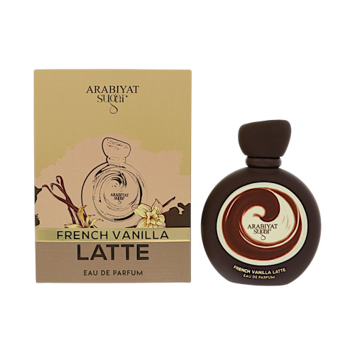 French Vanilla Latte by Arabiyat Sugar Box for Men 3.4 Oz Eau De Parfum Spray
