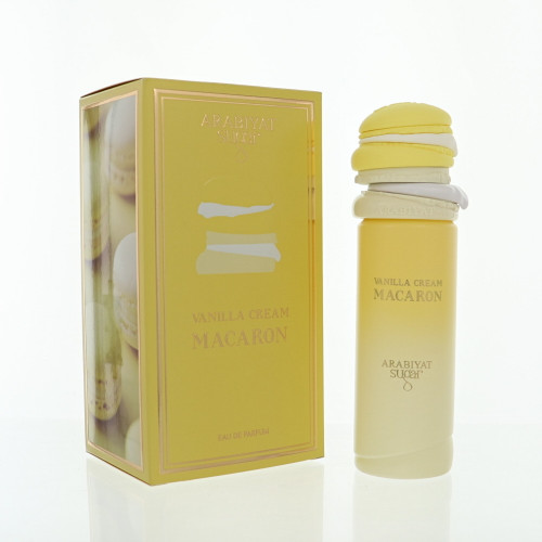 Vanilla Cream Macaron by Arabiyat Sugar Box for Men 3.4 Oz Eau De Parfum Spray