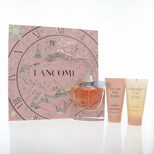 La Vie Est Belle by Lancome Gift Set for Women 3 Piece Set For Women: 1.7 Oz Eau De Parfum Spray, 1.6 Oz Body Lotion, 1.6 Oz Shower Gel