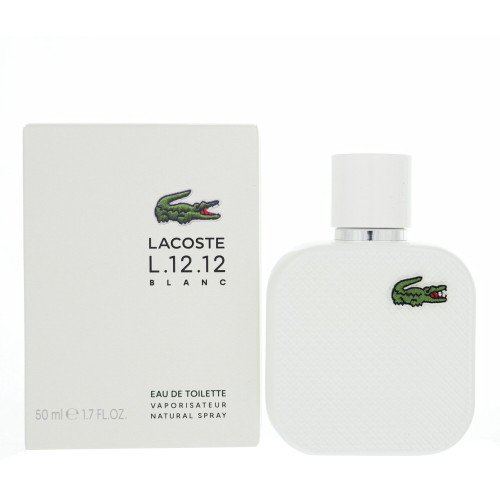 Lacoste L.12.12 Blanc by Lacoste - 1.7 oz Eau De Toilette Spray bottle for Men