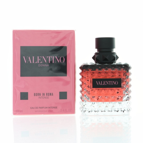 Born In Roma Intense by Valentino Box for Women 3.4 Oz Eau De Parfum Intense Spray