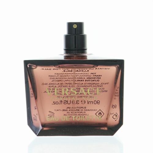 Crystal Noir by Versace Tester for Women 3 Oz Eau De Toilette Spray