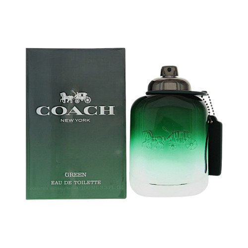 Coach Green by Coach Box for Men 3.3 Oz Eau De Toilette Spray
