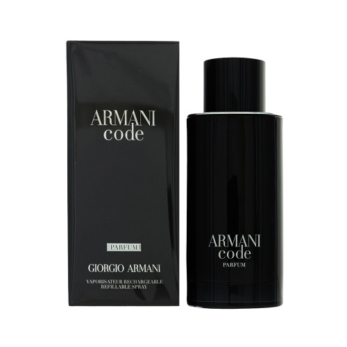 Armani Code by Giorgio Armani Box for Men 4.2 Oz Eau De Parfum Refillable Spray
