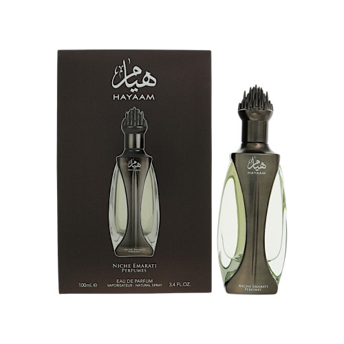 Niche Emarati Hayaam by Lattafa - 3.4 oz Eau De Parfum Spray bottle for Men