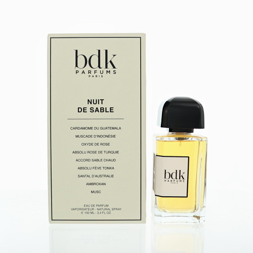 Nuit De Sable by Bdk Box for Unisex 3.4 Oz Eau De Parfum Spray