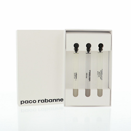 Mini Paco Rabanne by Paco Rabanne Gift Set for Men 3 Piece Gift Set For Men - 0.14 Oz 1 Million Eau De Toilette Splash, 0.14 Oz Invictus Eau De Toilette Splash, 0.14 Oz Phantom Eau De Toilette Splash