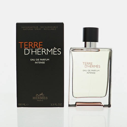 Terre D' Hermes Intense by Hermes Box for Men 3.3 Oz Eau De Parfum Spray