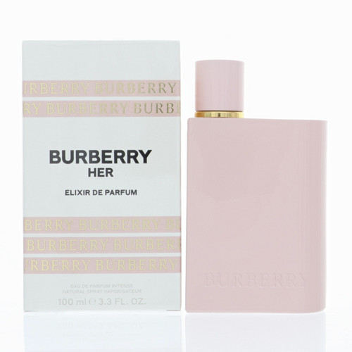 Her Elixir by Burberry Box for Women 3.3 Oz Eau De Parfum Intense Spray