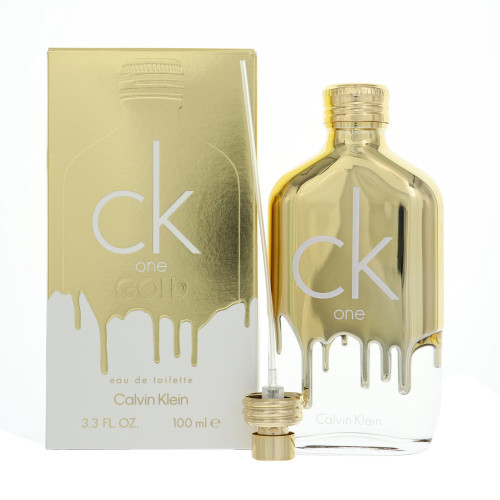 Ck One Gold by Calvin Klein Box for Unisex 3.3 Oz Eau De Toilette Spray