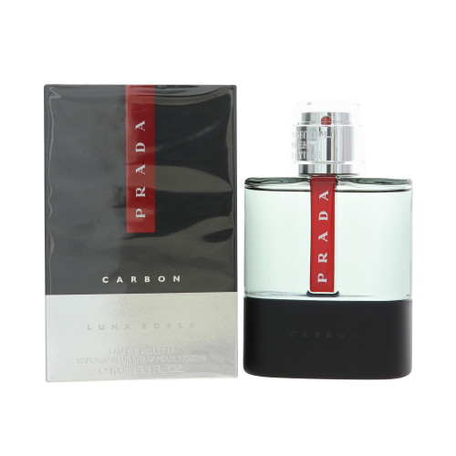Prada Luna Rossa Carbon by Prada Box for Men 3.3 Oz Eau De Toilette Spray