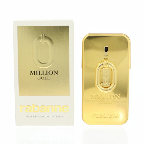 Million Gold Intense by Paco Rabanne Box for Men 1.7 Oz Eau De Parfum Spray