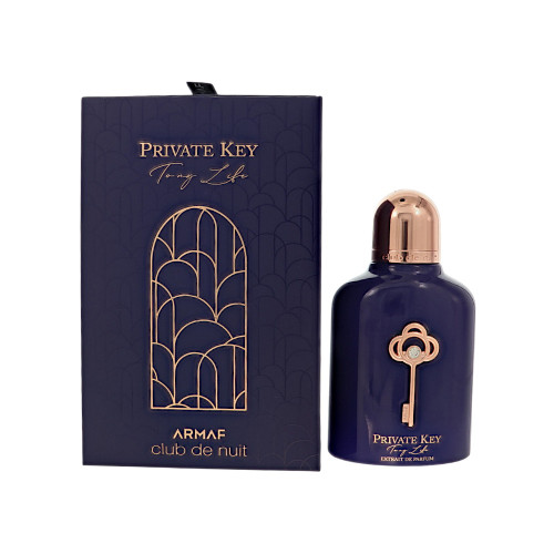 Club De Nuit Private Key To My Life by Armaf Box for Men 3.4 Oz Extrait De Parfum Spray