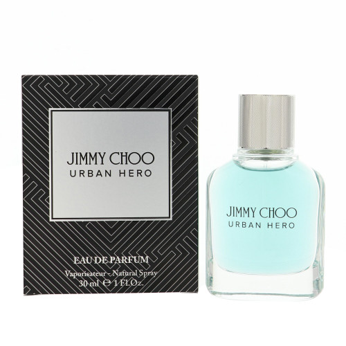 Urban Hero by Jimmy Choo Box for Men 1 Oz Eau De Parfum Spray