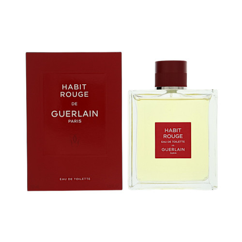 Habit Rouge by Guerlain Box for Men 5 Oz Eau De Toilette Spray
