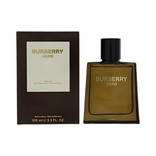 Burberry Hero by Burberry Box for Men 3.3 Oz Parfum Spray
