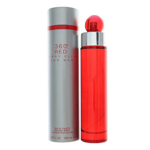 Perry Ellis 360 Red by Perry Ellis Box for Men 6.8 Oz Eau De Toilette Spray
