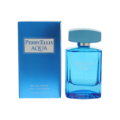 Aqua by Perry Ellis Box for Men 3.4 Oz Eau De Toilette Spray