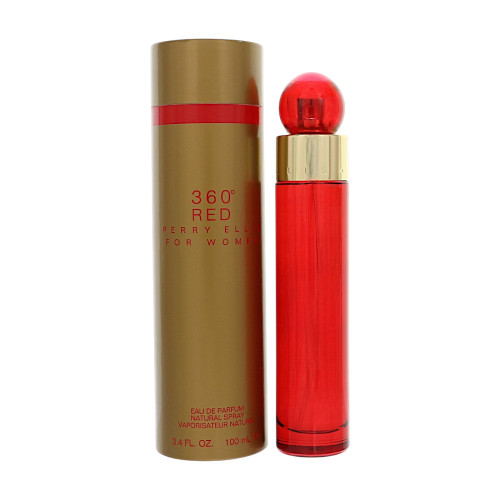 360° Red by Perry Ellis Box for Women 3.4 Oz Eau De Parfum Spray