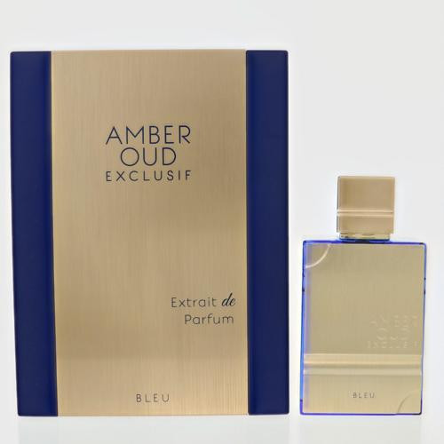 Al Haramain Unisex Amber Oud Exclusif Bleu by Al Haramain Box for Men 2 Oz Eau De Parfum Spray
