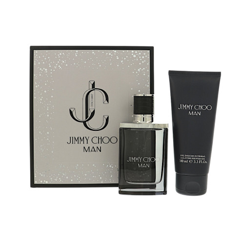Jimmy Choo Man by Jimmy Choo Gift Set for Men 2Pc Gift Set- 1.7Oz Edt Spray, 3.3Oz All-Over Shower Gel Oz
