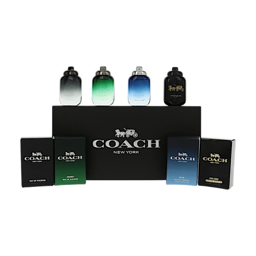 Coach Mini Set by Coach Gift Set for Men 0.15 Oz Eau De Toilette