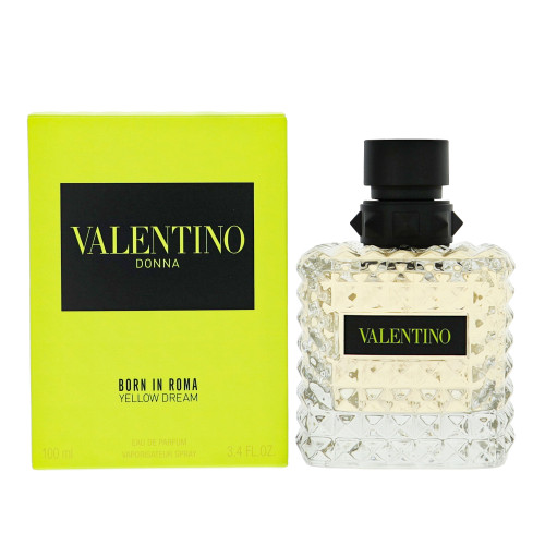 Born In Roma Yellow Dream by Valentino Box for Women 3.4 Oz Eau De Parfum Spray