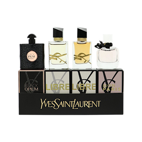 Y Yves Saint Laurent by Yves Saint Laurent Gift Set for Women 0.25 Oz Black Opium Eau De Parfum