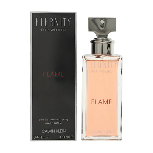 Eternity Flame by Calvin Klein - 3.4 oz Eau De Parfum Spray bottle for Women