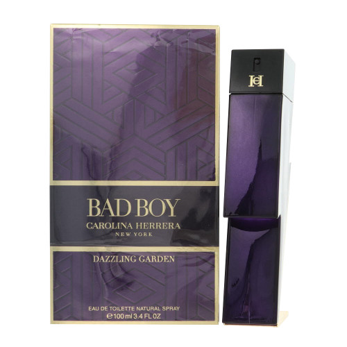 Ch Bad Boy Dazzling Garden by Carolina Herrera - 3.4 oz Eau De Toilette Spray bottle for Men