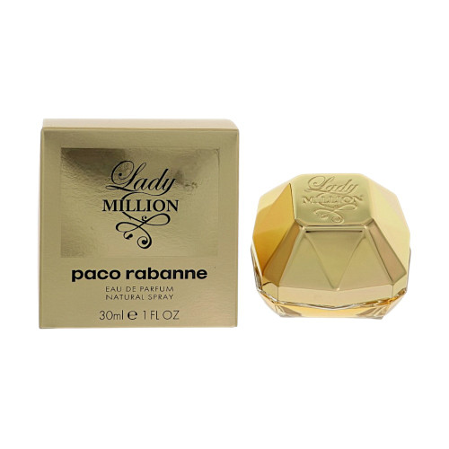 Lady Million by Paco Rabanne - 1 oz Eau De Parfum Spray bottle for Women