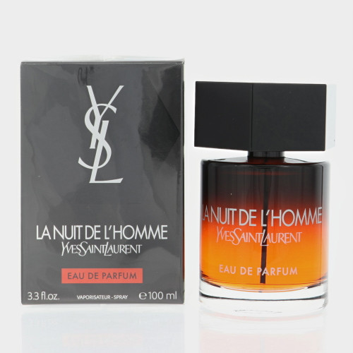 La Nuit De L'homme by Yves Saint Laurent Box for Men 3.3 Oz Eau De Parfum Spray