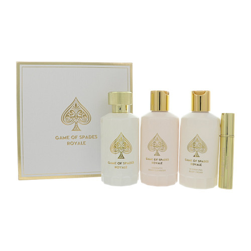 Game Of Spades Royale by Jo Milano - 4 piece gift set for Men