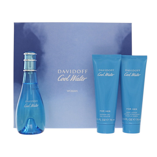 Cool Water by Davidoff - 3 Piece Set bottle for Women