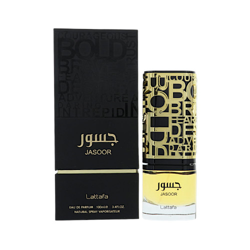 Jasoor by Lattafa Box for Men 3.4 Oz Eau De Parfum Spray