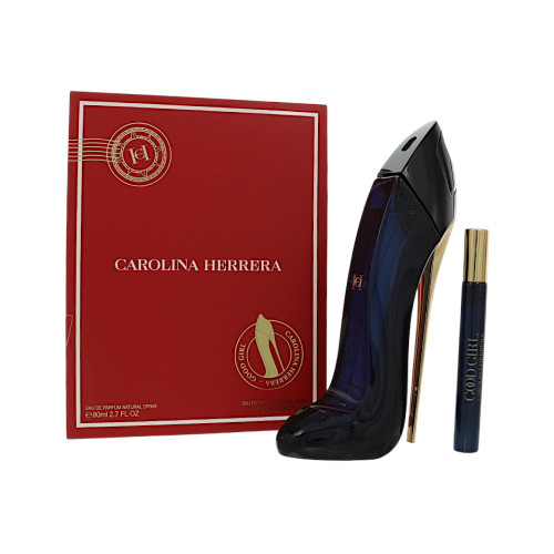 Good Girl by Carolina Herrera Gift Set for Women 2 Pc Gift Set-2.7Oz Edp Spray, 0.34Oz Edp Spray Oz