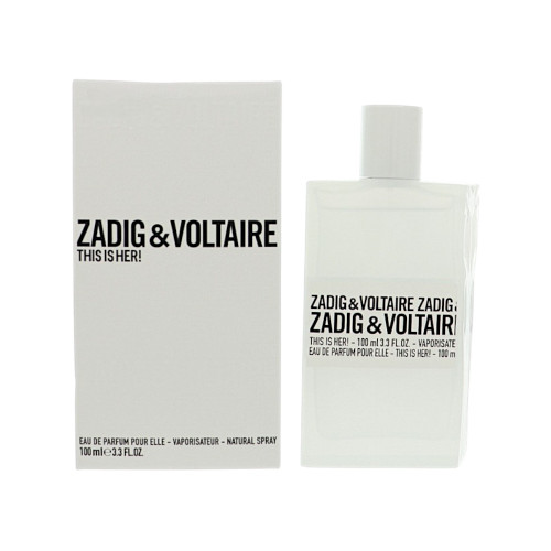 This Is Her! by Zadig & Voltaire Box for Women 3.3 Oz Eau De Parfum Spray