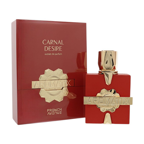 Aromatix Carnal Desire by French Avenue - 3.4 oz Extrait De Parfum Spray bottle for Men